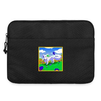 loup_blanc - Laptoptasche 15" - Schwarz - Vorne