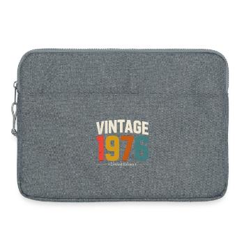 vintage 1976 édition limitée - Sacoche pour ordinateur portable 15 pouces - gris chiné - Devant