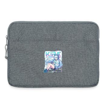 Kira Neon Gaming Girl - Sacoche pour ordinateur portable 15 pouces - gris chiné - Devant