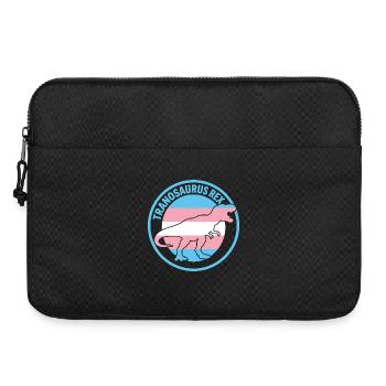 Pride-Monat LGBTQ – Tranosaurus Rex - Laptoptasche 15" - Schwarz - Vorne
