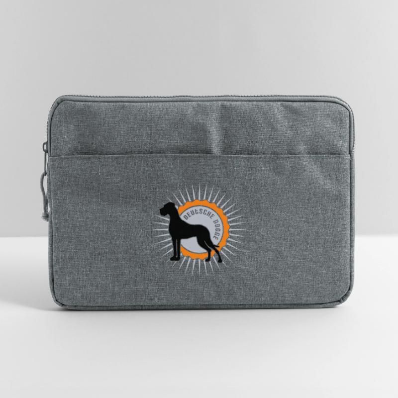 German mastiff stellar script Laptop bag 15"