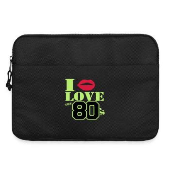 I love the 80s - Laptop bag 15" - black - Front