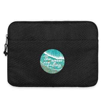 Waves Are Calling - Laptoptasche 15" - Schwarz - Vorne