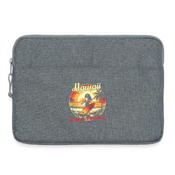 Hawaii Surfers Paradise - Laptoptasche 15" - Grau meliert - Vorne
