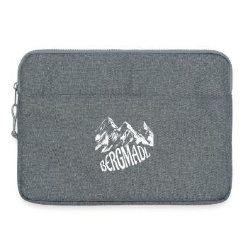Bergmadl - Laptoptasche 15" - Grau meliert - Vorne
