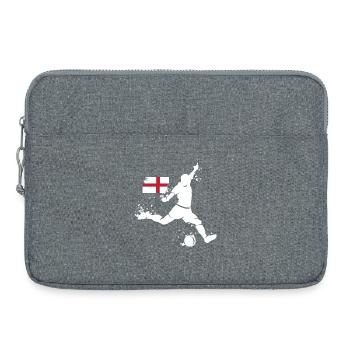 Football England Fan Player Blast Équipe - Sacoche pour ordinateur portable 15 pouces - gris chiné - Devant