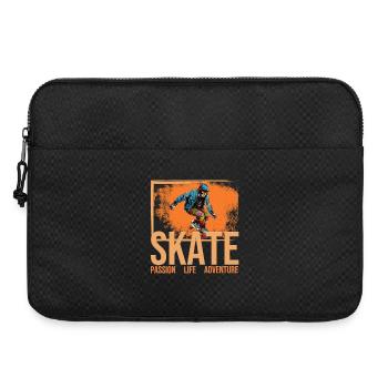 Skate - Passion - Life - Adventure - Laptoptasche 15" - Schwarz - Vorne