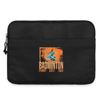 Punkt - Satz - Sieg - Laptoptasche 15" - Schwarz - Vorne