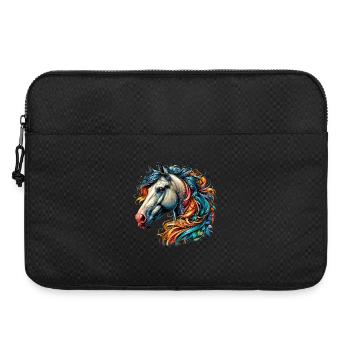 Pferd - Laptoptasche 15" - Schwarz - Vorne
