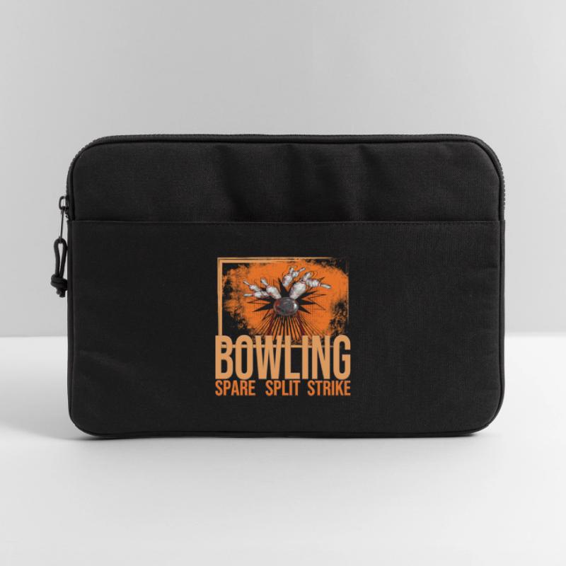 Bowling - Spare - Split - Strike Laptoptasche 15"