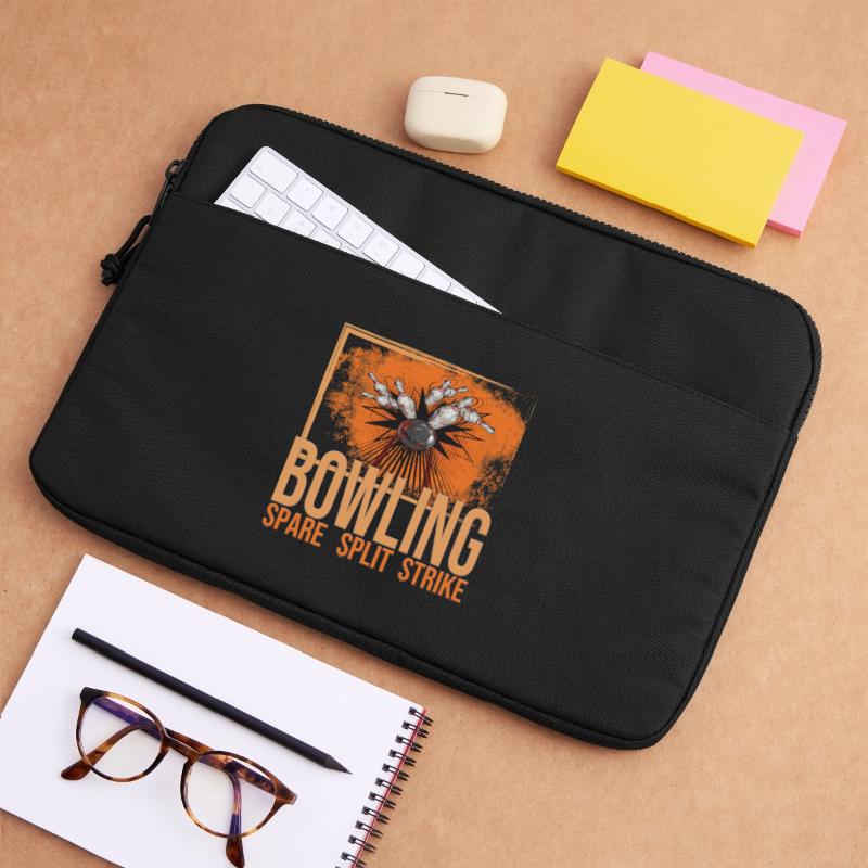 Bowling - Spare - Split - Strike Laptoptasche 15"