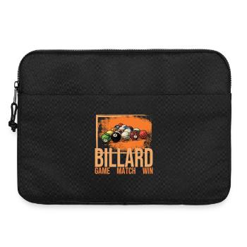 Game - Match - Win - Billard - Laptoptasche 15" - Schwarz - Vorne