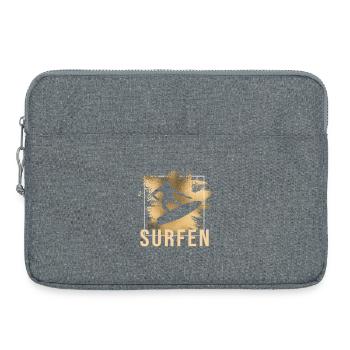 Surfen - Laptoptasche 15" - Grau meliert - Vorne