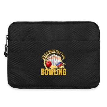 It s a good day for Bowling - Laptoptasche 15" - Schwarz - Vorne