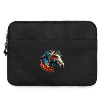 Pferd - Laptoptasche 15" - Schwarz - Vorne