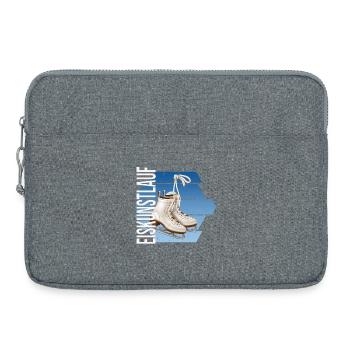 Eiskunstlauf - Laptoptasche 15" - Grau meliert - Vorne