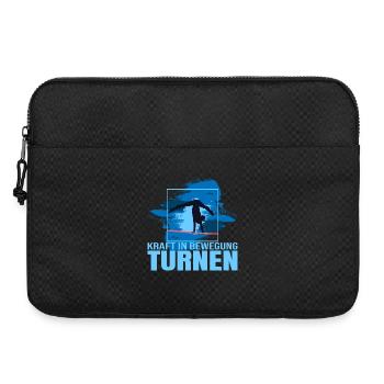 Kraft in Bewegung - Turnen - Laptoptasche 15" - Schwarz - Vorne