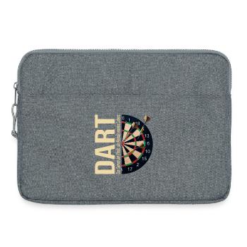 Das Surren der Pfeile - Die Melodie meines Lebens - Laptoptasche 15" - Grau meliert - Vorne