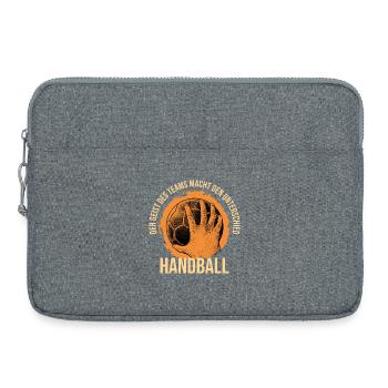 Handball:Der Geist des Teams macht den Unterschied - Laptoptasche 15" - Grau meliert - Vorne