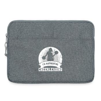 I’d Rather Be Cheerleading - Laptoptasche 15" - Grau meliert - Vorne