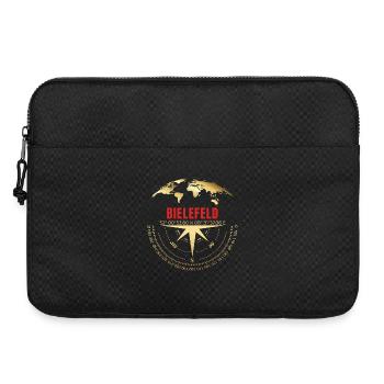 Koordinaten Bielefeld - Laptoptasche 15" - Schwarz - Vorne