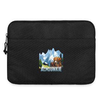 Almjunkie - Laptoptasche 15" - Schwarz - Vorne