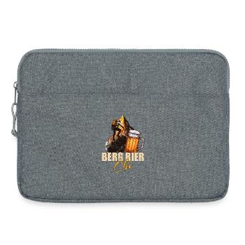 Berg Bier Öhi - Laptoptasche 15" - Grau meliert - Vorne