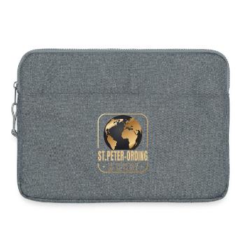 St.Peter-Ording - Laptoptasche 15" - Grau meliert - Vorne