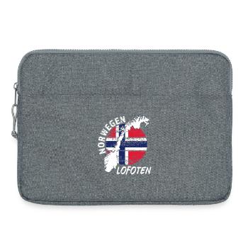 Lofoten - Laptoptasche 15" - Grau meliert - Vorne