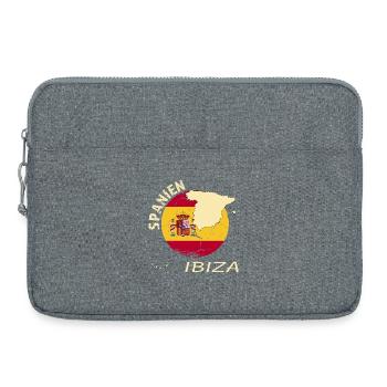 Ibiza - Laptoptasche 15" - Grau meliert - Vorne