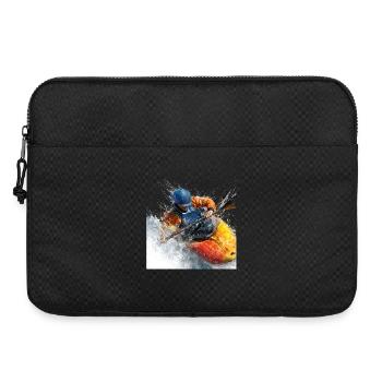 Water Rush Kayak in Whitewater - Laptop bag 15" - black - Front