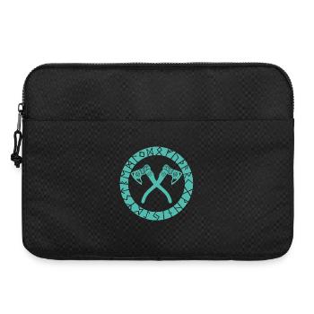 Nordic Cross Achsen - Laptoptasche 15" - Schwarz - Vorne