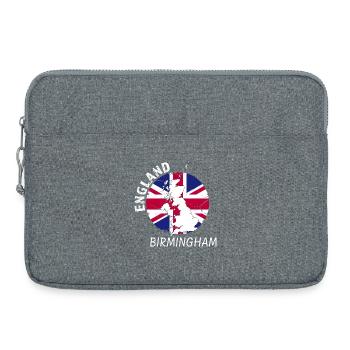 Birmingham - Laptop bag 15" - heather grey - Front