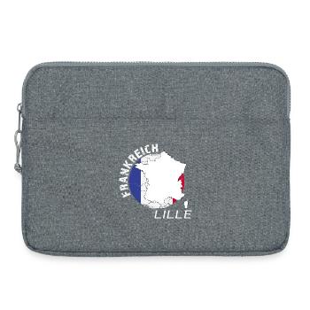 Lille - Laptoptasche 15" - Grau meliert - Vorne