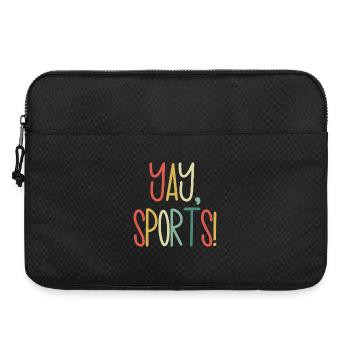 Yay Sports – Fan de sport sans méfiance (femmes) - Sacoche pour ordinateur portable 15 pouces - noir - Devant