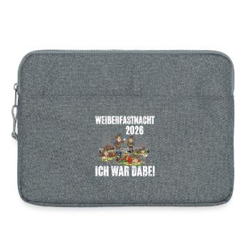 Weiberfastnacht 2026 - Laptop bag 15" - heather grey - Front