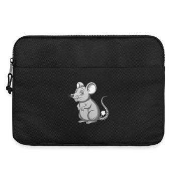 Souris qui pète, pet, pet, petite souris - Sacoche pour ordinateur portable 15 pouces - noir - Devant