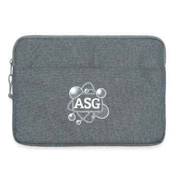 ASG - Sauerteig Anstellgut! Damit startet Brot! - Laptoptasche 15" - Grau meliert - Vorne