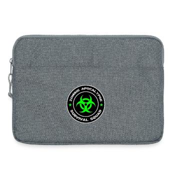 Zombie Apocalypse Survival Squad - Laptop bag 15" - heather grey - Front