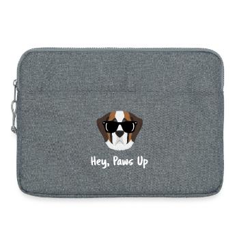 Lunettes de soleil Saint-Bernard Cool Pattes en L’Aire - Sacoche pour ordinateur portable 15 pouces - gris chiné - Devant