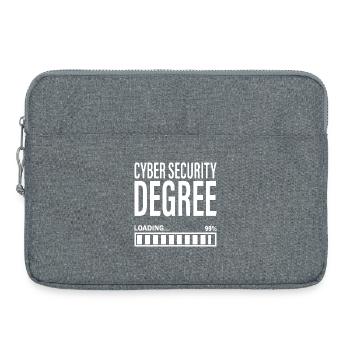 Cybersicherheits-Studenten-Ingenieur Cybersicherheit - Laptoptasche 15" - Grau meliert - Vorne