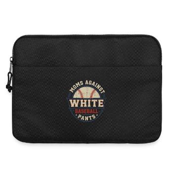 Maman Baseball : Humour Lessive et Sport - Sacoche pour ordinateur portable 15 pouces - noir - Devant