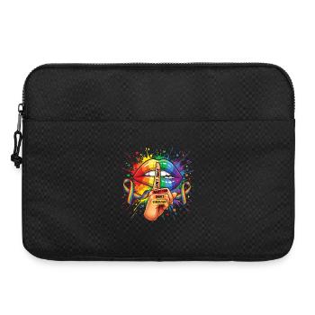LGBTQIA+ - Don't Judge What You Don't Understand - Laptop bag 15" - black - Front