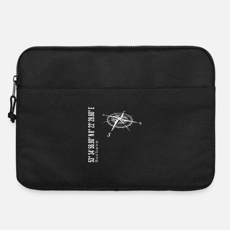 Burhave - Sacoche pour ordinateur portable 15 pouces - noir