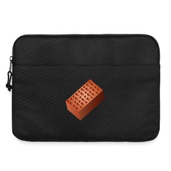 Brick Wall Bricks Bricks for Wall Construction - Laptop bag 15" - black - Front