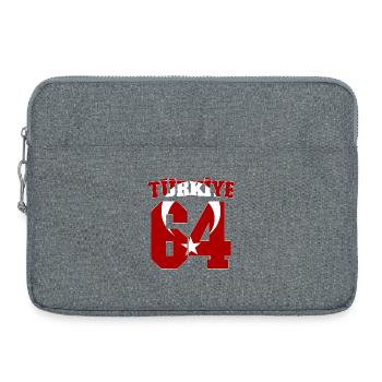 Usak 64 Türkiye - Laptop bag 15" - heather grey - Front