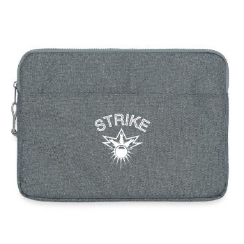 Bowling, Bowlingventilator, Strike - Laptoptasche 15" - Grau meliert - Vorne