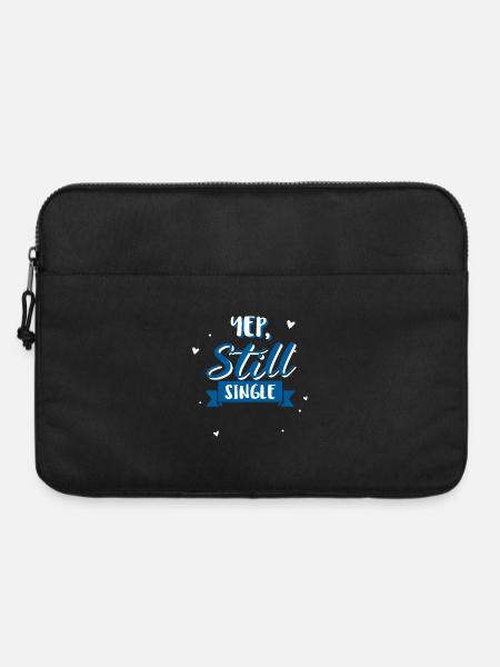 Yep, Still Single - Laptoptasche 15" - Schwarz