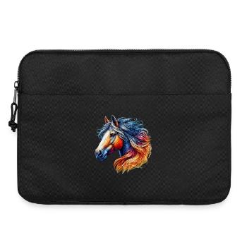 Pferd - Laptoptasche 15" - Schwarz - Vorne