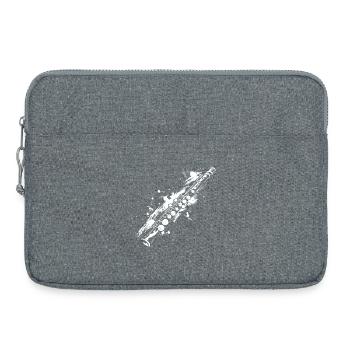 Flûte - Sacoche pour ordinateur portable 15 pouces - gris chiné - Devant